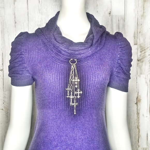 Host Pick♡Takeout | Cowl neck sweater dress - Picture 2 of 8